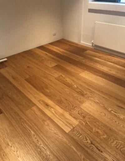 Eg Plank Prima Børstet med klar olie 189 mm bred