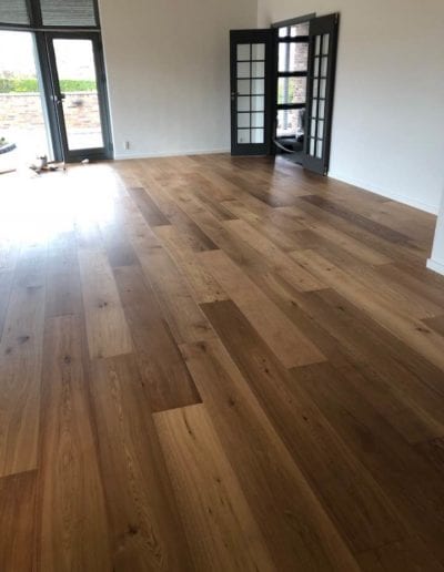 Ege planker Natura børstet med klar olie