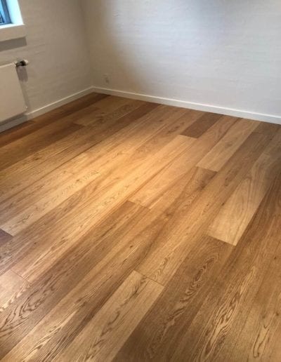 Eg Plank Prima Børstet med klar olie 189 mm bred