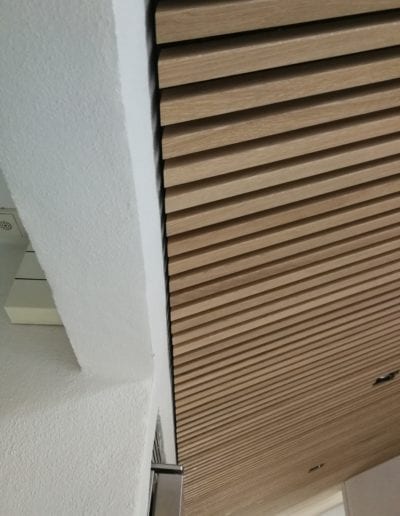 Akustik listeloft 26x26 Eg klar olie Dane-Wood lyddæmpende