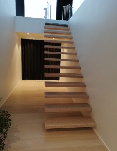 plankegulv, plankegulve, trappetrin, profiler, trappe, svævende trappe, Dane-Wood