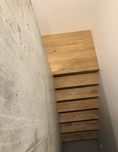 trappetrin, profiler, trappe. egetræ. Dane-Wood