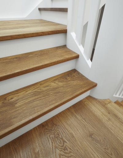 Egetræstrappetrin, trappetrin, trapperepos, Dane-Wood