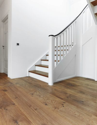 Lange brede planker, egetræsplanker, plankegulv, Dane-Wood